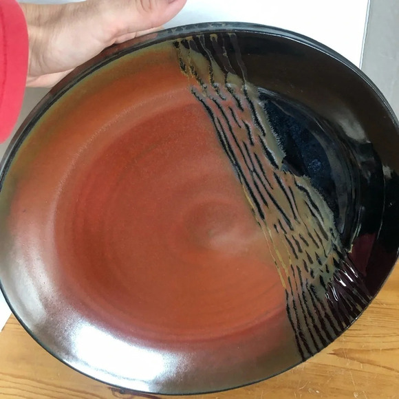 Handthrown Pottery  Platter - Picture 4 of 7